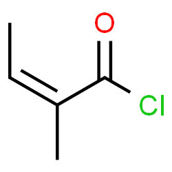 ChemSpider 2D Image | (2Z)-2-Methyl-2-butenoyl chloride | C5H7ClO