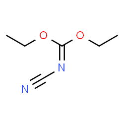 ChemSpider 2D Image | Diethyl cyanocarbonimidate | C6H10N2O2