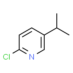ChemSpider 2D Image | 2-Chloro-5-isopropylpyridine | C8H10ClN
