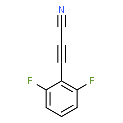 ChemSpider 2D Image | 3-(2,6-Difluorophenyl)-2-propynenitrile | C9H3F2N