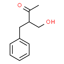 ChemSpider 2D Image | 3-Benzyl-4-hydroxy-2-butanone | C11H14O2