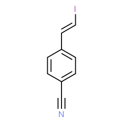 ChemSpider 2D Image | 4-[(E)-2-Iodovinyl]benzonitrile | C9H6IN