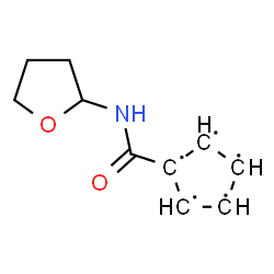 ChemSpider 2D Image | 1-(Tetrahydro-2-furanylcarbamoyl)-1,2,3,4,5-cyclopentanepentayl | C10H12NO2