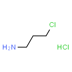 ChemSpider 2D Image | 3-Chloropropylamine hydrochloride | C3H9Cl2N