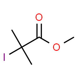 ChemSpider 2D Image | Methyl 2-iodo-2-methylpropanoate | C5H9IO2