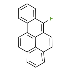 ChemSpider 2D Image | 6-Fluorobenzo[pqr]tetraphene | C20H11F