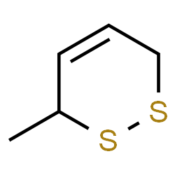 ChemSpider 2D Image | 3-Methyl-3,6-dihydro-1,2-dithiine | C5H8S2