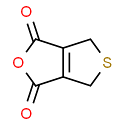 ChemSpider 2D Image | 1H,3H,4H,6H-thieno[3,4-c]furan-1,3-dione | C6H4O3S