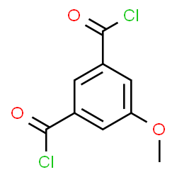 ChemSpider 2D Image | 5-Methoxyisophthaloyl dichloride | C9H6Cl2O3