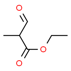 ChemSpider 2D Image | Ethyl 2-methyl-3-oxopropanoate | C6H10O3