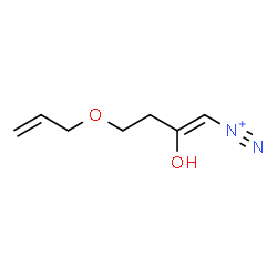 ChemSpider 2D Image | (1Z)-4-(Allyloxy)-2-hydroxy-1-butene-1-diazonium | C7H11N2O2