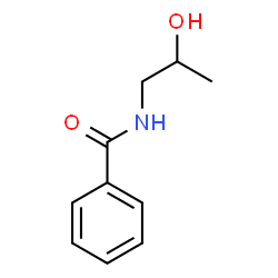 ChemSpider 2D Image | N-(2-Hydroxypropyl)benzamide | C10H13NO2