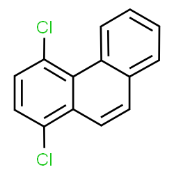 ChemSpider 2D Image | 1,4-Dichlorophenanthrene | C14H8Cl2