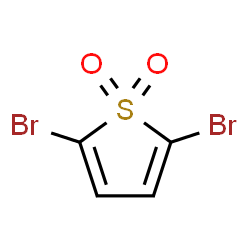 ChemSpider 2D Image | 2,5-Dibromothiophene 1,1-dioxide | C4H2Br2O2S