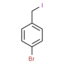 ChemSpider 2D Image | 1-Bromo-4-(iodomethyl)benzene | C7H6BrI
