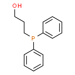 ChemSpider 2D Image | 3-(Diphenylphosphino)-1-propanol | C15H17OP