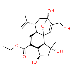 ChemSpider 2D Image | plumarellic acid | C22H30O7