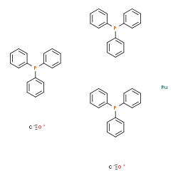 ChemSpider 2D Image | carbon monoxide; ruthenium; triphenylphosphane | C56H45O2P3Ru