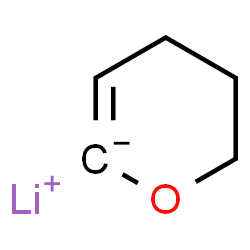 ChemSpider 2D Image | Lithium 3,4-dihydro-2H-pyran-6-ide | C5H7LiO