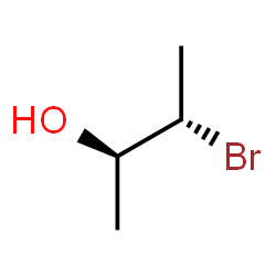 ChemSpider 2D Image | (2R,3S)-3-Bromo-2-butanol | C4H9BrO