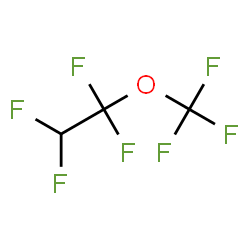 ChemSpider 2D Image | 1,1,2,2-Tetrafluoro-1-(trifluoromethoxy)ethane | C3HF7O