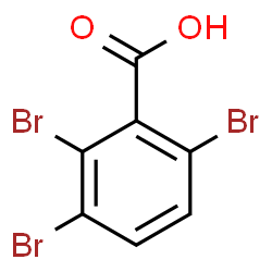 ChemSpider 2D Image | 2,3,6-Tribromobenzoic acid | C7H3Br3O2