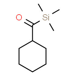 ChemSpider 2D Image | Cyclohexyl(trimethylsilyl)methanone | C10H20OSi