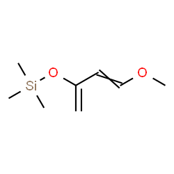 ChemSpider 2D Image | [(4-Methoxy-1,3-butadien-2-yl)oxy](trimethyl)silane | C8H16O2Si