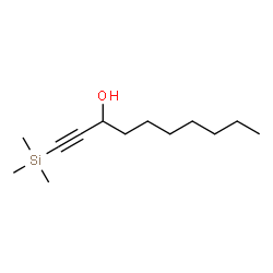 ChemSpider 2D Image | 1-(Trimethylsilyl)-1-decyn-3-ol | C13H26OSi