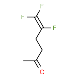 ChemSpider 2D Image | 5,6,6-Trifluoro-5-hexen-2-one | C6H7F3O