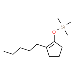 ChemSpider 2D Image | 1-Pentyl-2-[(trimethylsilyl)oxy]cyclopentene | C13H26OSi