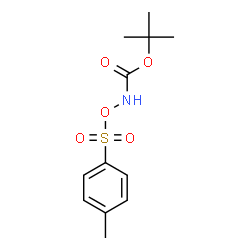 ChemSpider 2D Image | N-Boc-O-tosylhydroxylamine | C12H17NO5S