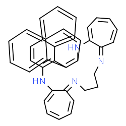ChemSpider 2D Image | (16aZ,21E)-18,19,20,27-Tetrahydro-11H-dicyclohepta[b,i]dinaphtho[2,1-l:1',2'-n][1,4,8,11]tetraazacyclopentadecine | C37H30N4