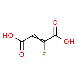 ChemSpider 2D Image | 2-Fluoro-2-butenedioic acid | C4H3FO4