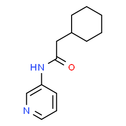ChemSpider 2D Image | 2-Cyclohexyl-N-(3-pyridinyl)acetamide | C13H18N2O