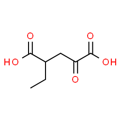 ChemSpider 2D Image | 2-Ethyl-4-oxopentanedioic acid | C7H10O5
