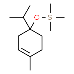 ChemSpider 2D Image | [(1-Isopropyl-4-methyl-3-cyclohexen-1-yl)oxy](trimethyl)silane | C13H26OSi