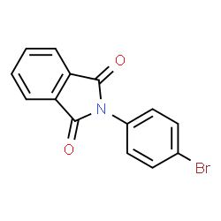 ChemSpider 2D Image | Phthalimide, N-(p-bromo-phenyl)- | C14H8BrNO2