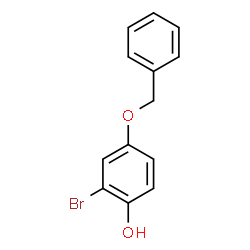 ChemSpider 2D Image | 4-(Benzyloxy)-2-bromophenol | C13H11BrO2