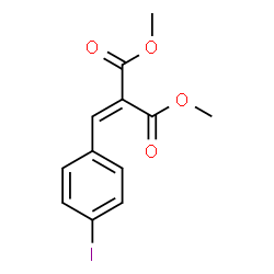 ChemSpider 2D Image | Dimethyl (4-iodobenzylidene)malonate | C12H11IO4