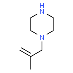 ChemSpider 2D Image | 1-(2-methylallyl)piperazine | C8H16N2