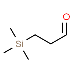 ChemSpider 2D Image | 3-(Trimethylsilyl)propanal | C6H14OSi