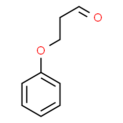 ChemSpider 2D Image | 3-Phenoxypropanal | C9H10O2