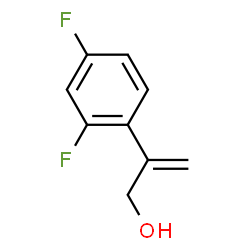 ChemSpider 2D Image | 2-(2,4-Difluorophenyl)-2-propen-1-ol | C9H8F2O
