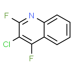 ChemSpider 2D Image | 3-Chloro-2,4-difluoroquinoline | C9H4ClF2N