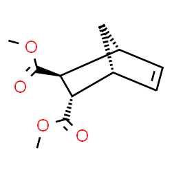 ChemSpider 2D Image | Dimethyl (1R,2S,3S,4R)-bicyclo[2.2.1]hept-5-ene-2,3-dicarboxylate | C11H14O4