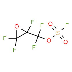 ChemSpider 2D Image | Difluoro(2,3,3-trifluoro-2-oxiranyl)methyl sulfurofluoridate | C3F6O4S