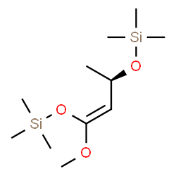 ChemSpider 2D Image | (4Z,6R)-4-Methoxy-2,2,6,8,8-pentamethyl-3,7-dioxa-2,8-disilanon-4-ene | C11H26O3Si2