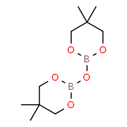 ChemSpider 2D Image | 2,2'-Oxybis(5,5-dimethyl-1,3,2-dioxaborinane) | C10H20B2O5