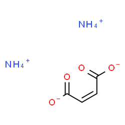 ChemSpider 2D Image | Diammonium (2Z)-2-butenedioate | C4H10N2O4